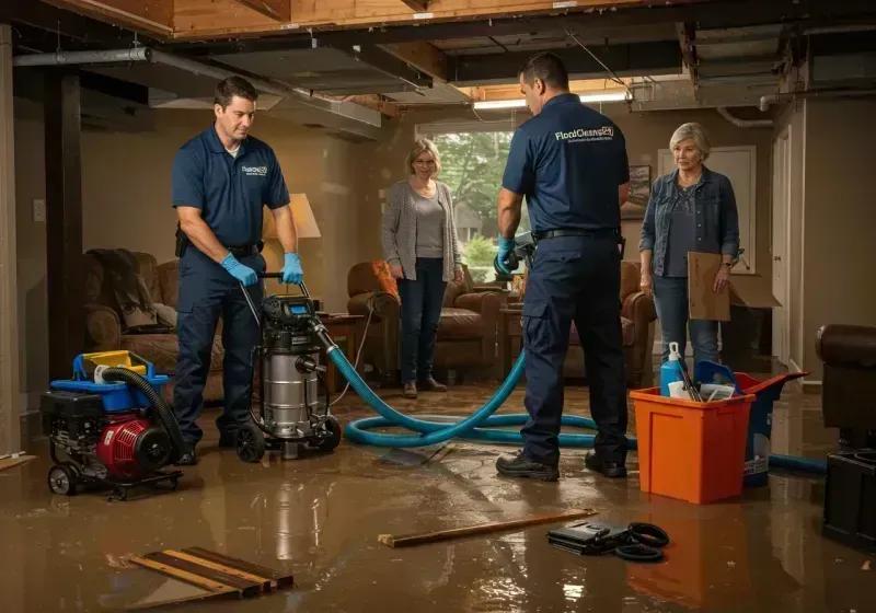 Basement Water Extraction and Removal Techniques process in Waldwick, NJ